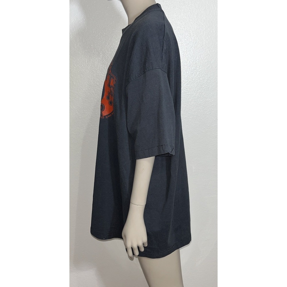 Vtg Black T-shirt Doctor Rockit's Blues Bar Corpus Christi, Tx Single Stitch XXL - Picture 4 of 13